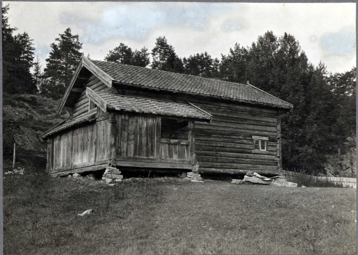 Stue, Hove, Lisleherad, Notodden, Telemark. Fotografert 1912.