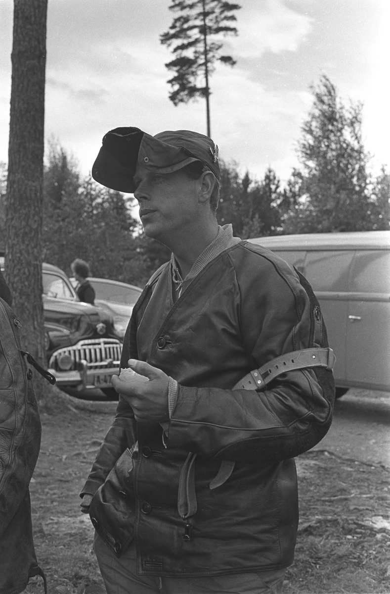 Minatyrskyting på Løvenskioldbanen. Skytterstevne september 1964.