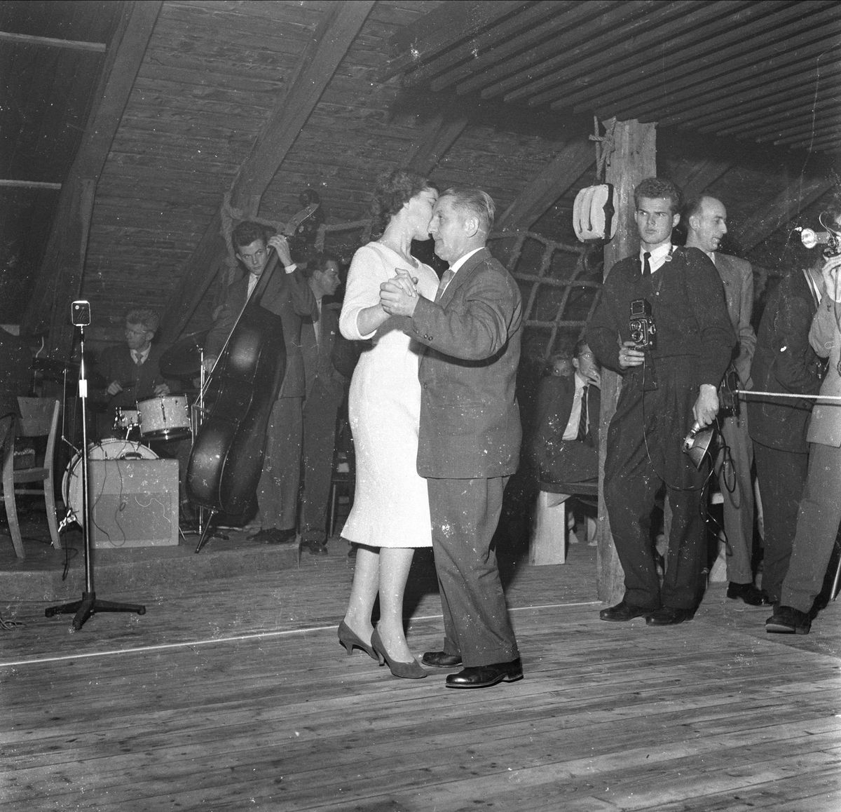 Dans, jazzklubb. Horten 30.10.1959.