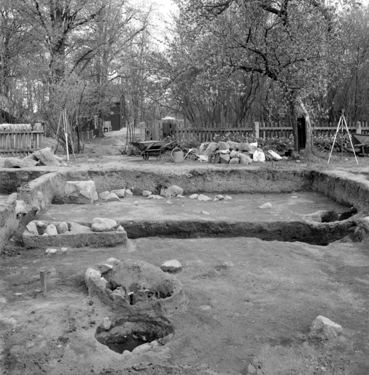 Prästgården, boplats och grav 36 - Arkeologi Gamla Uppsala 1973