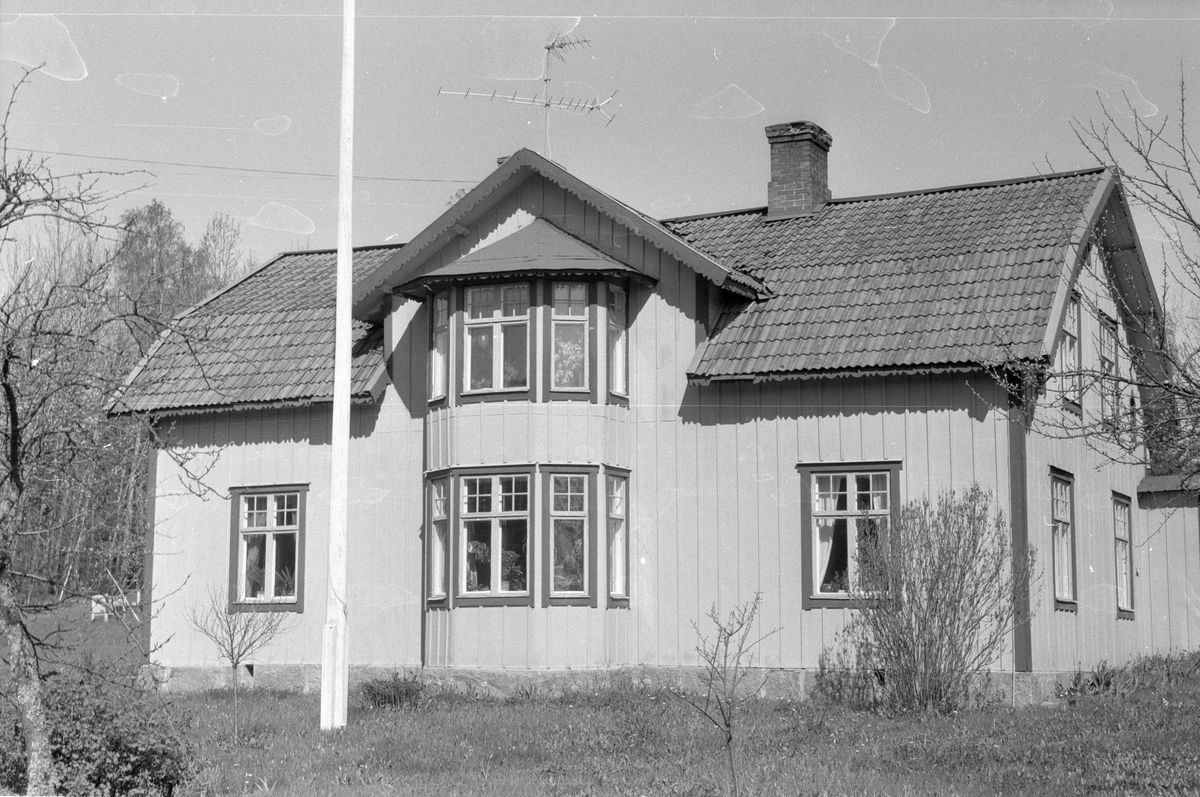 Bostadshus, Lyckebo (före detta Ekebygård), Fullerö 23:6, Ärentuna socken, Uppland 1977