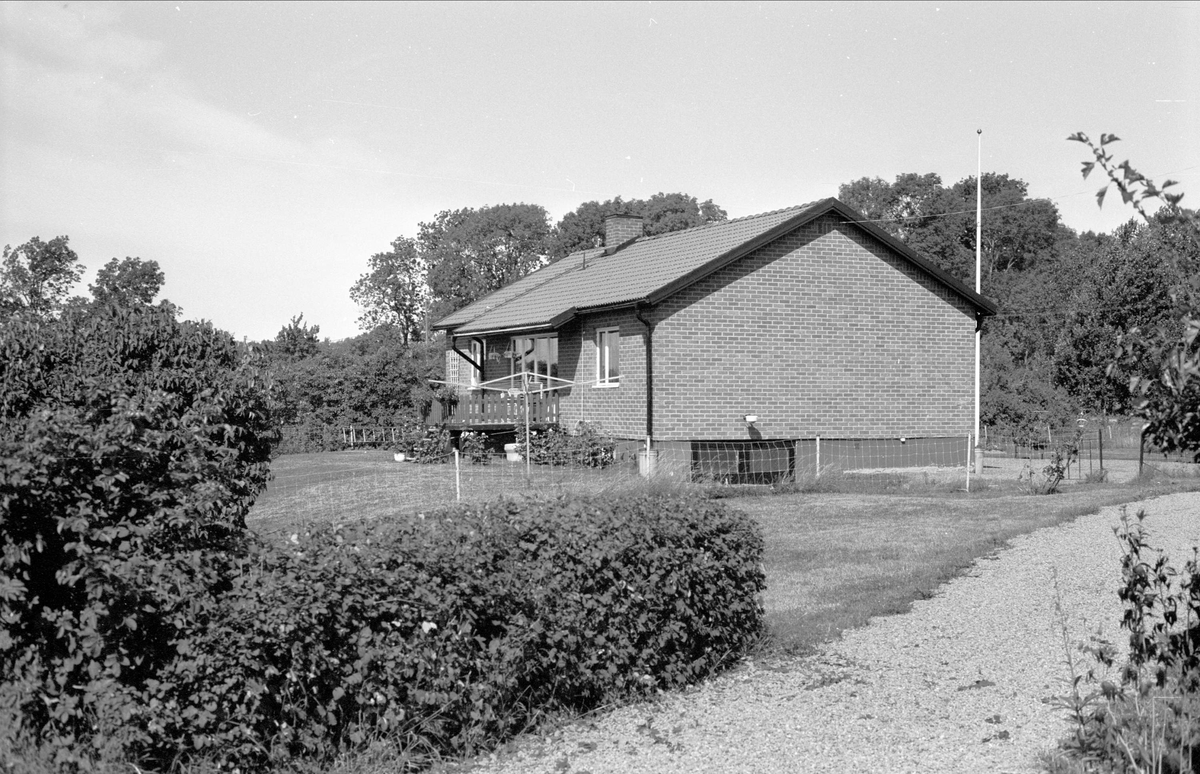 Bostadshus, Strömgården, Halmby 5:3, Halmby, Funbo socken, Uppland 1982 