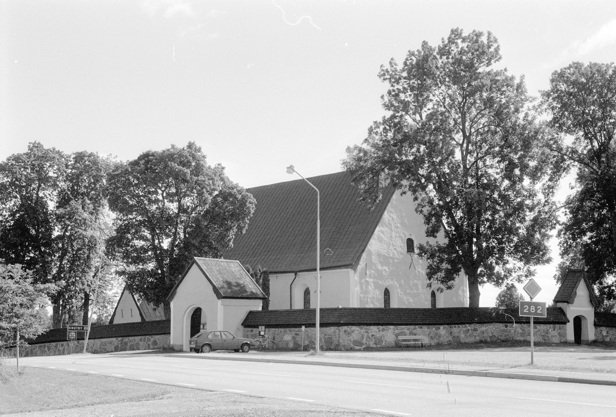 Knutby kyrka, Knutby, Knutby socken, Uppland 1987