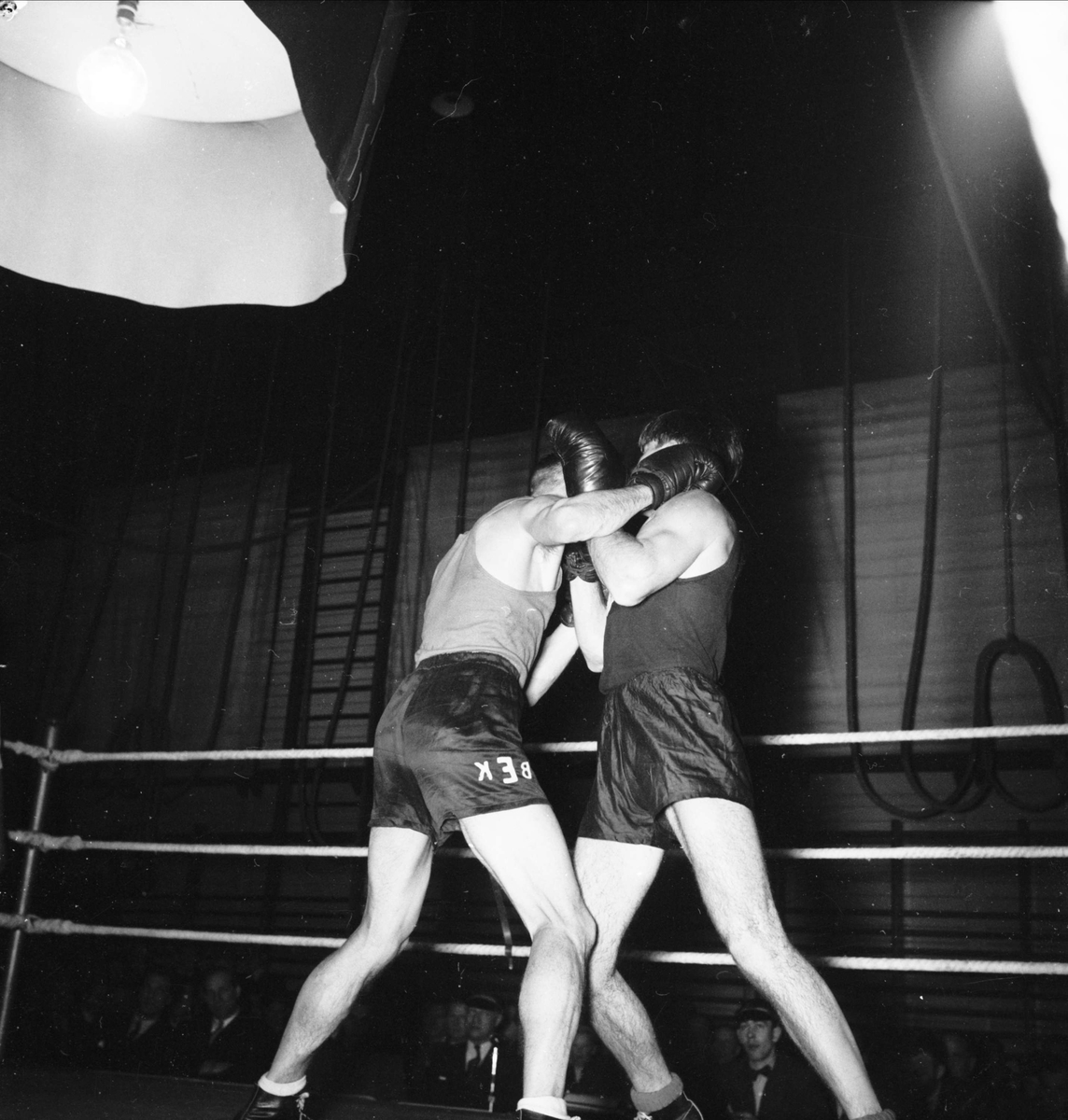 Boxningsmatch - Mellansvenska mästerskapen, Uppsala 1948