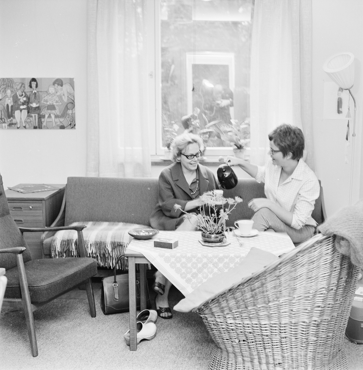 Västmanlands-Dala nation - studenthem, Uppsala 1963