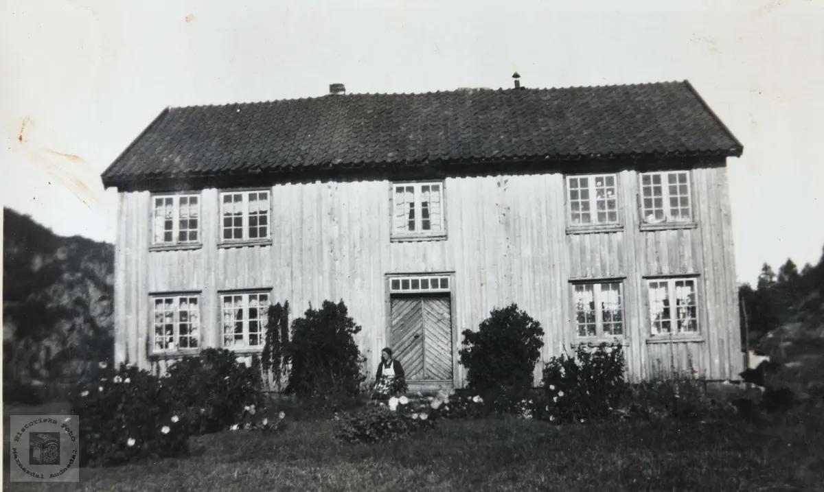 Huset på Storkemonen i Konsmo.