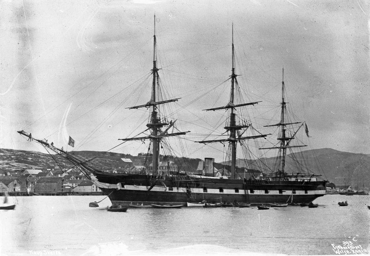 Nordstjernen (b. 1862, Karljohansvern Verft, Horten), - i Kristiansund.