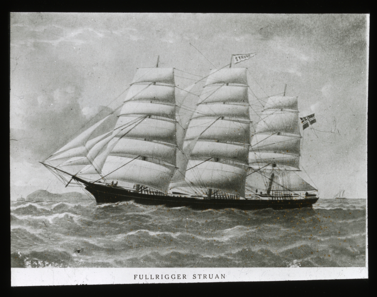 Fullrigger 'Struan'(b.1877, St. John, New Brunswick).