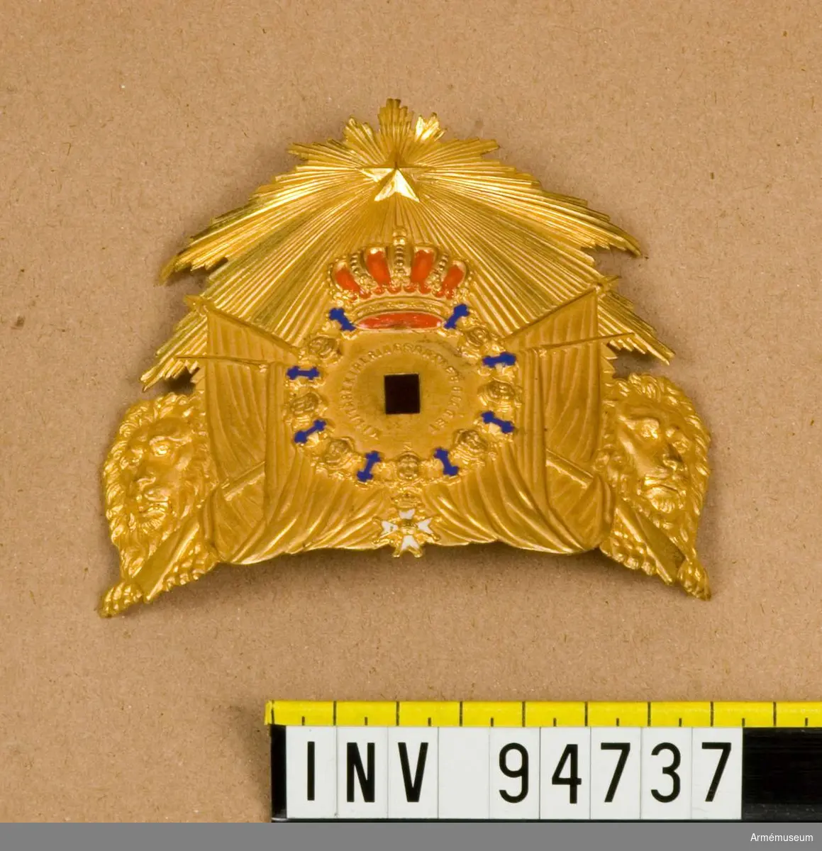 Vapenplåt m/1865