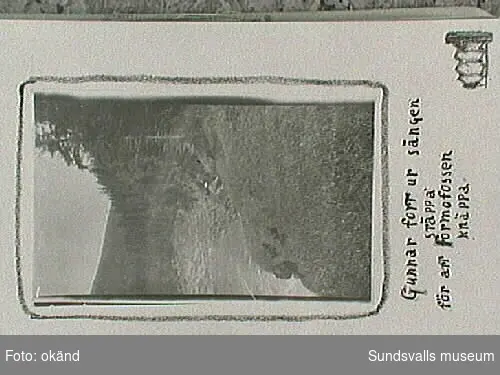 Amatörfotografiet från resa till Trondheimsommaren 1915.