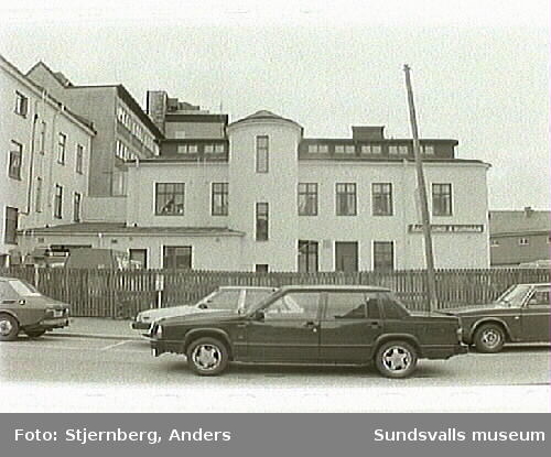 Kvarters vy över Stenstaden 1:8, Sundsvalls Energi.