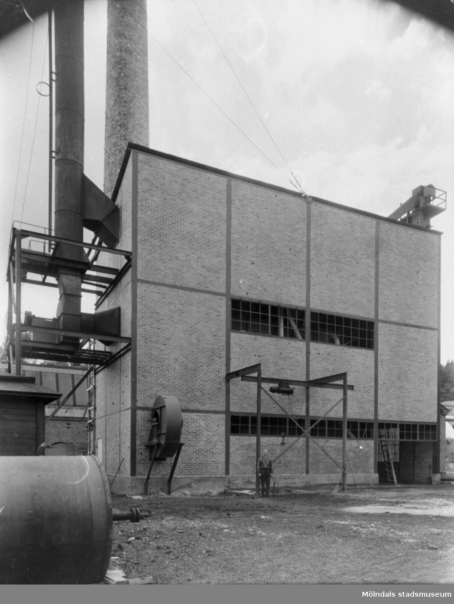 Panncentralen vid Krokslätts fabrik.