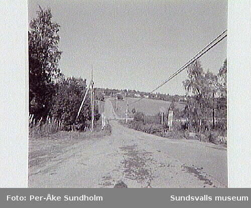 Vy från sydost över Sidsjöområdet, vägen mot SOK-stugan (Bodvägen) där anslutningen för E14 till E4 är tänkt att gå rakt över.