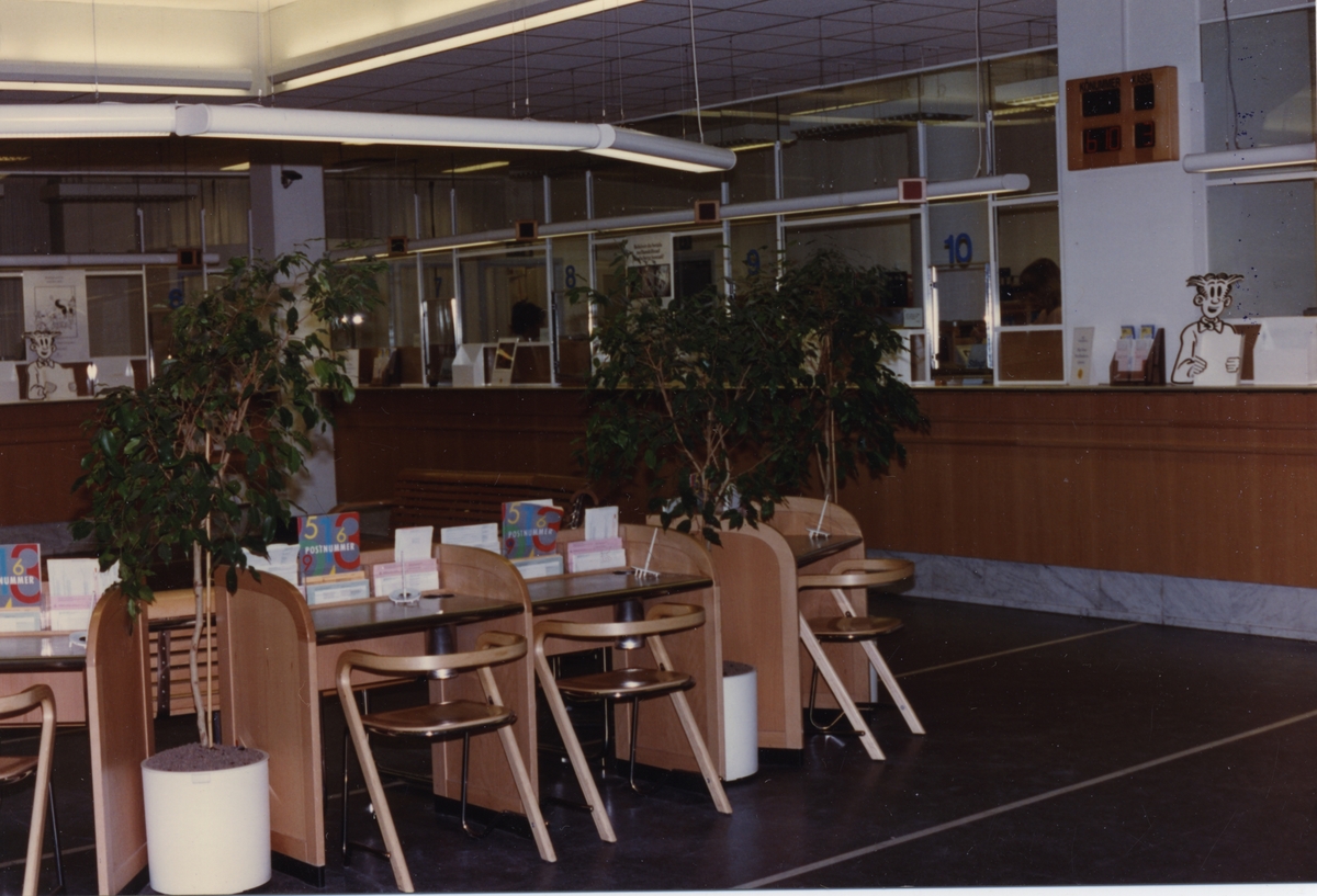 Postkontoret Malmö 4 år 1990.