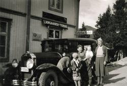 Kirkebø Hotell (seinare Hemsedal Hotell), ca. 1934.
Frå vens