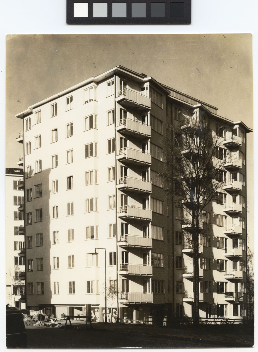 YK-huset, Yrkeskvinnornas kollektivhus
Exteriörbild från byggtiden