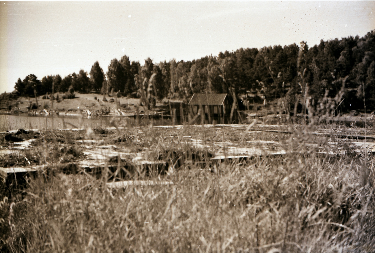 Sjøbu på Tangen, Skjelsvik, 1940-45