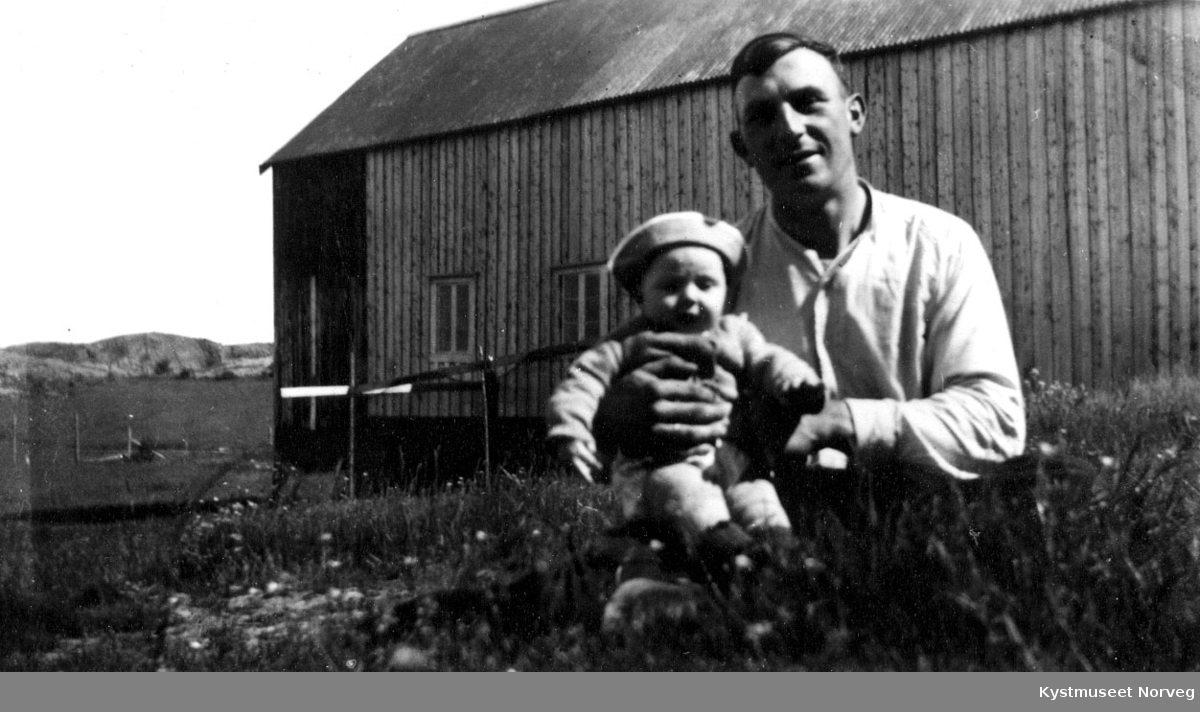 Sønnen Bjørnar og far Sverre Einvik