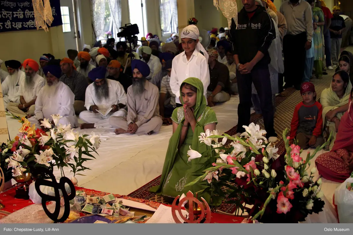 Sikhisme, Gurduara Sri Guru Nanak Dev Ji, sikh tempel, Alnabru i Oslo ...