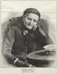 Camilla Collett, f. 1813 / d. 1895 [xylografi]
