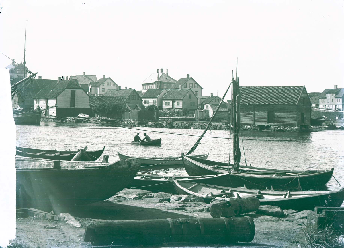Havnemiljø - Dokken ca 1900.