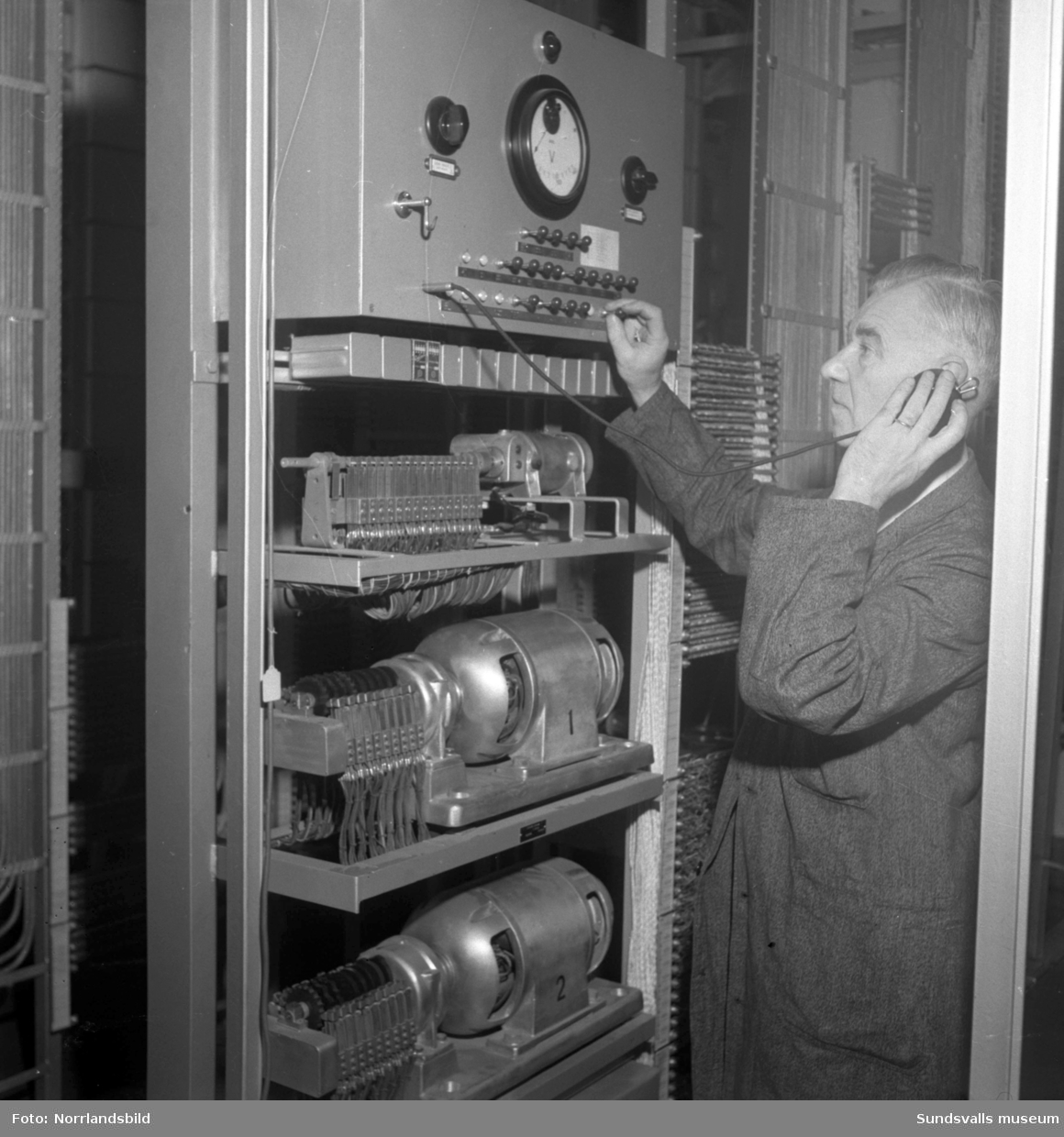 Telefonväxeln "petmojen" i Sundsvall har fungerat i 25 år.