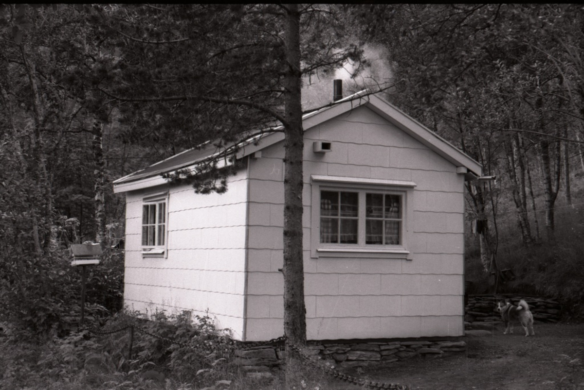 Huset (hytta) til Elisabet og Rhode Eriksson i Løvdal, Kjeldebotn