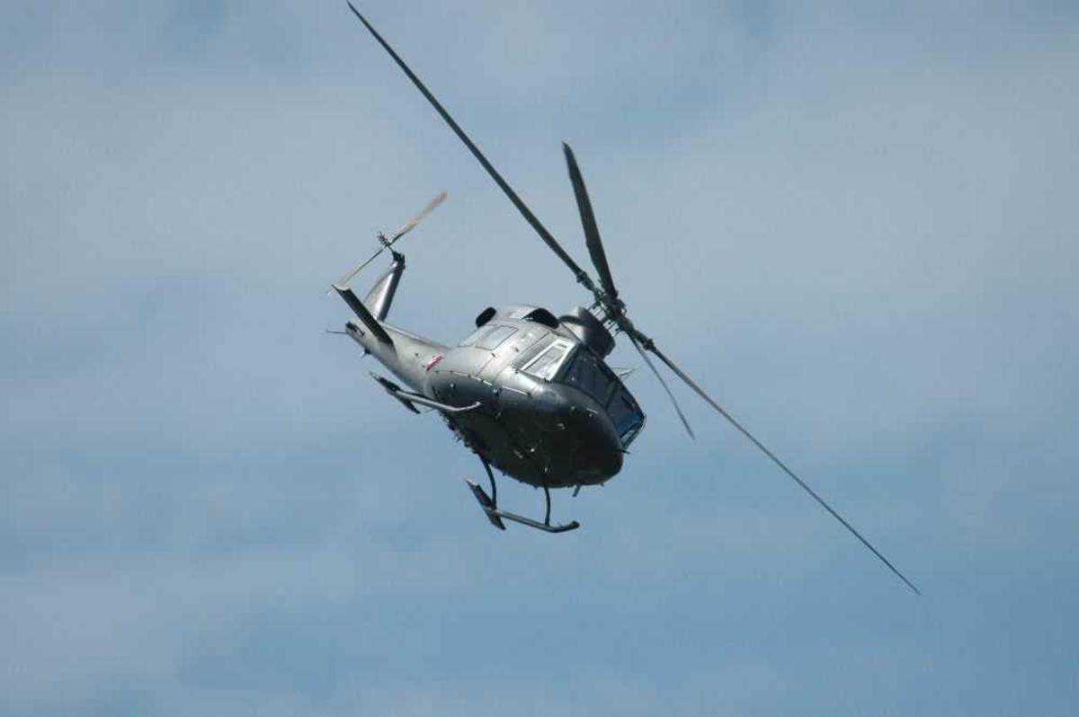 Helikopter Bell 412 i luftenk, fra 339 skvadronen