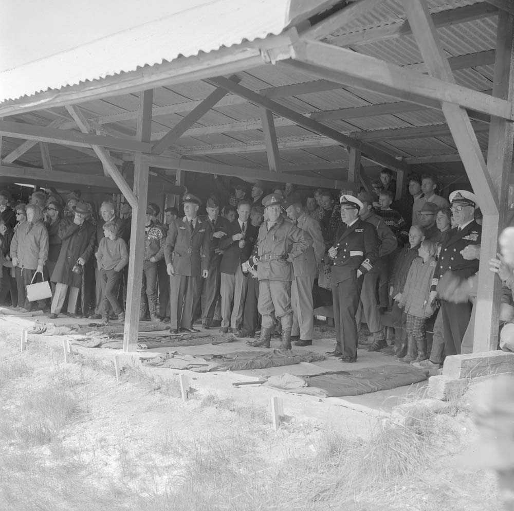 Åpningen av Landsskytterstevnet på Bestemorenga i 1966.
