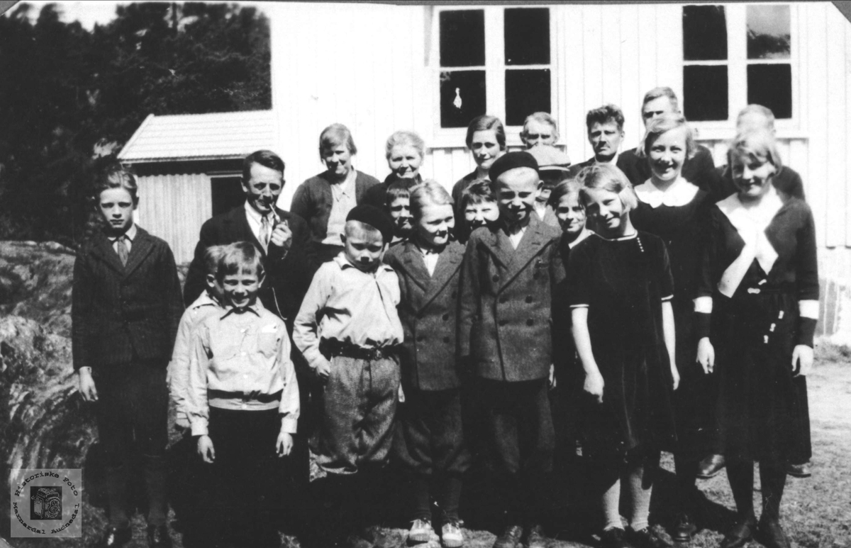 Eksamensdag, Eikså skole 1934