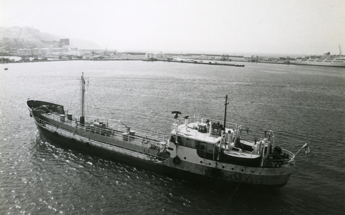 Ägare:/1968-70/: Tangib Maritime Co. Ltd. Hemort: Gibraltar.