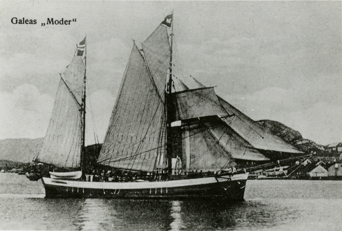Moder, galeas(b. Kristiansund 1903).