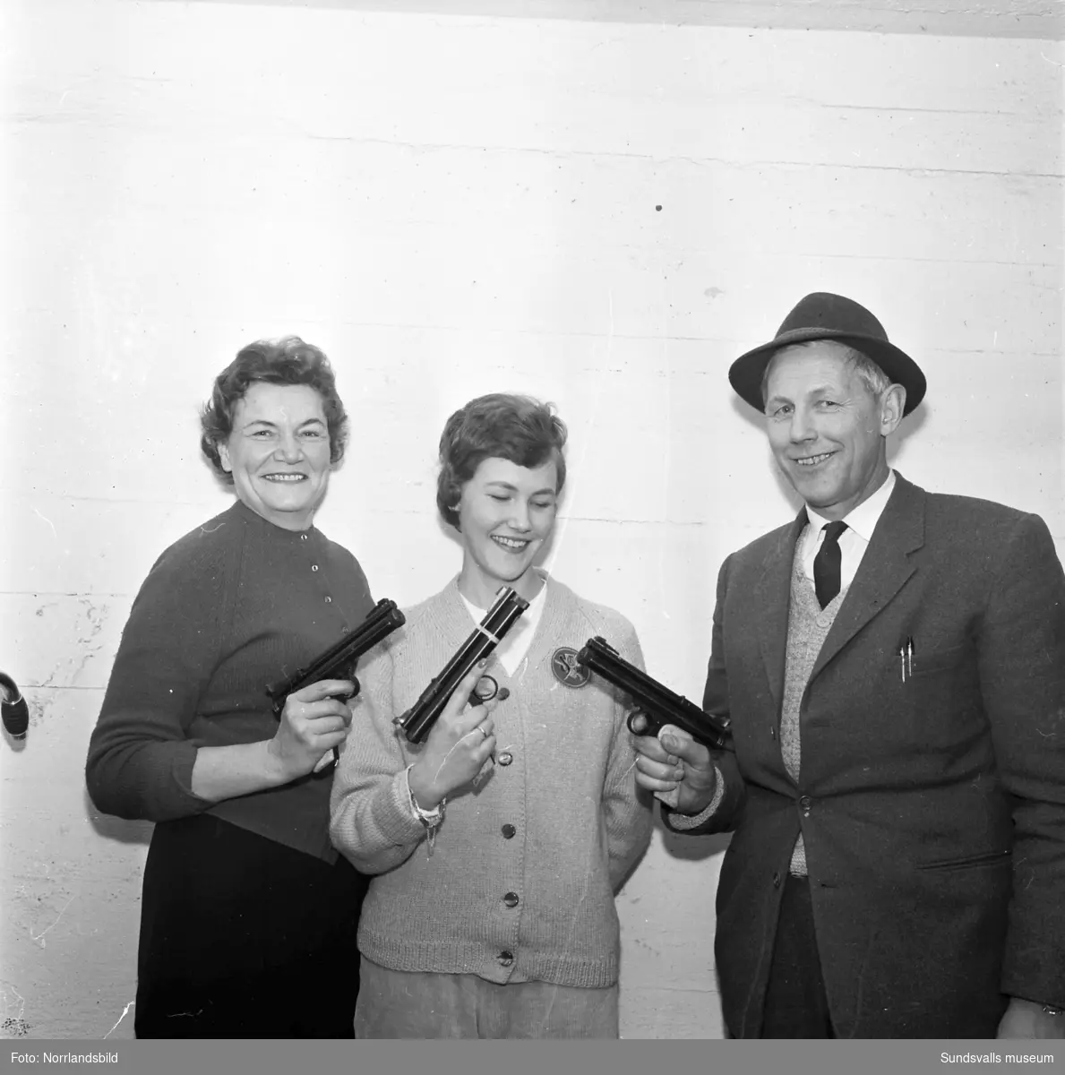 Familjen Karlström bäst i pistolskyttekorpen.