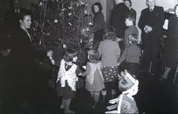 Finske flyktninger i Levanger julaften 1939, på Håndverkerfo