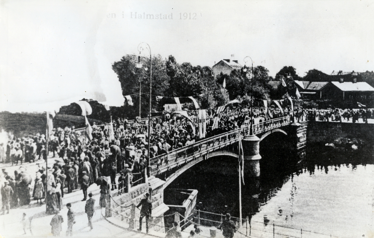 Invigningen i Halmstad, 1912.