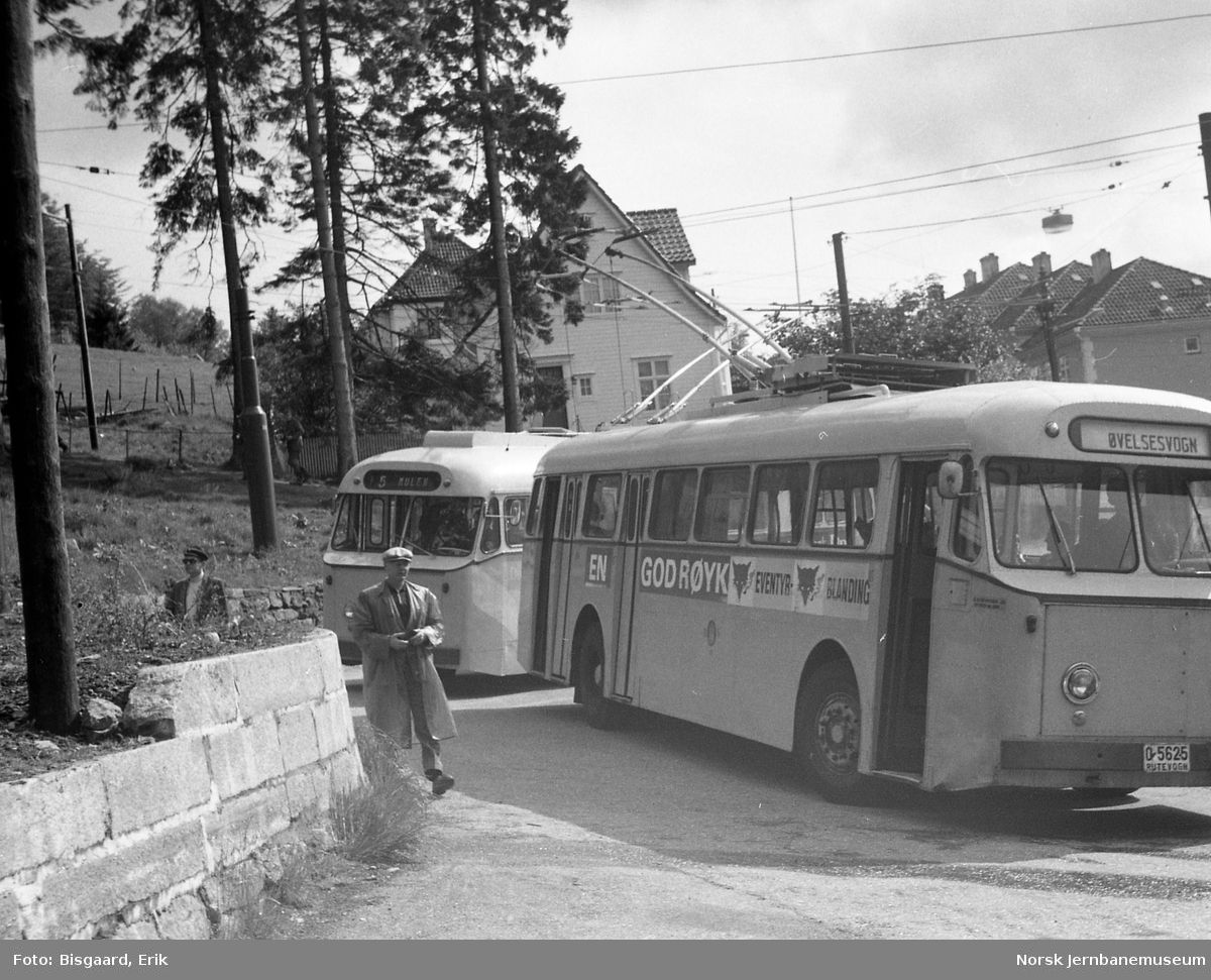 Trolleybusser i Bergen - utfluktstur for NJK