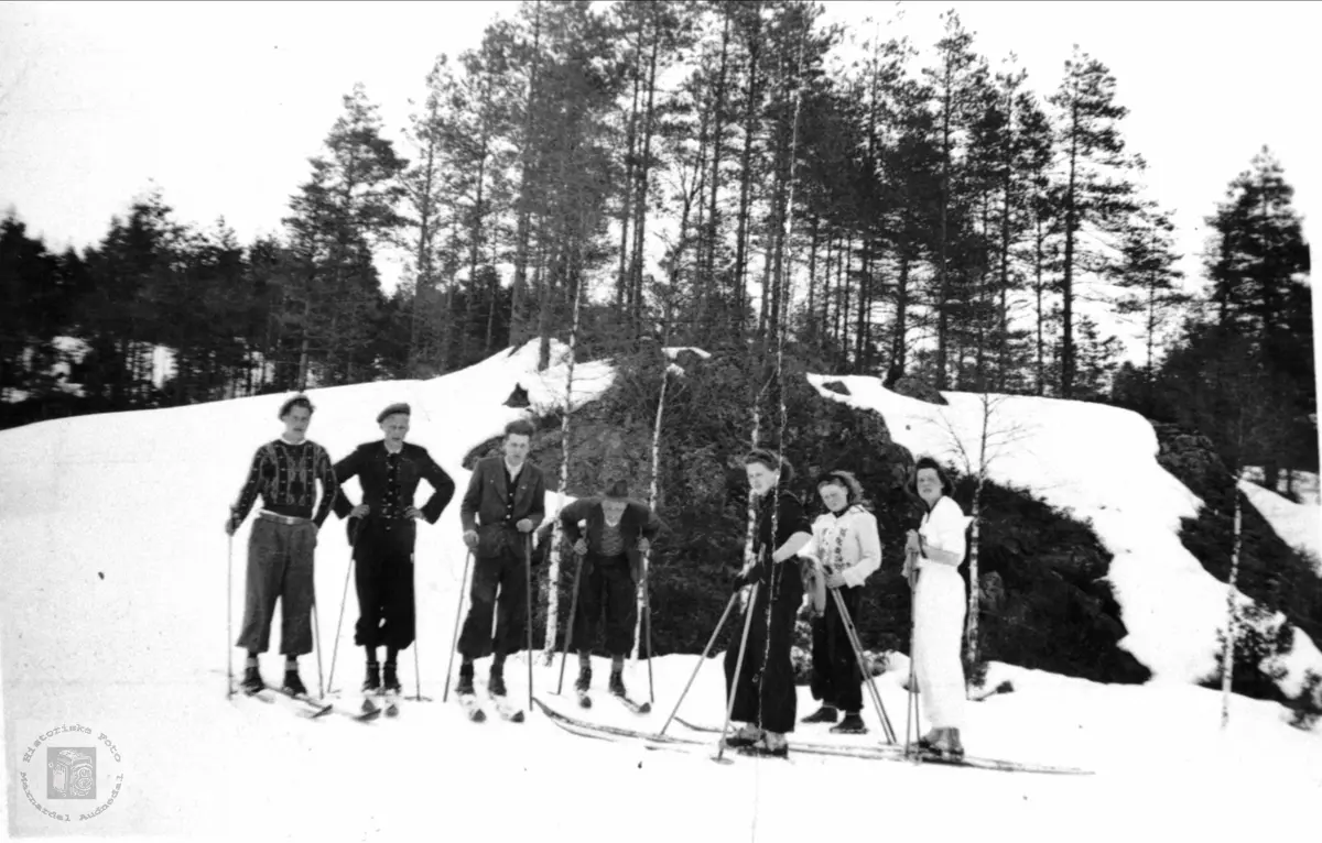 Skitur under krigen