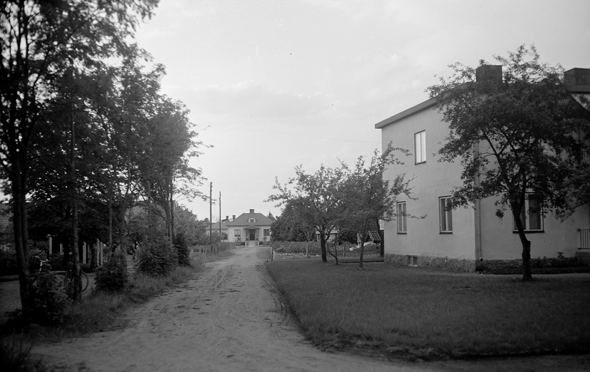 Gata i Malmslätt, 1940-tal.