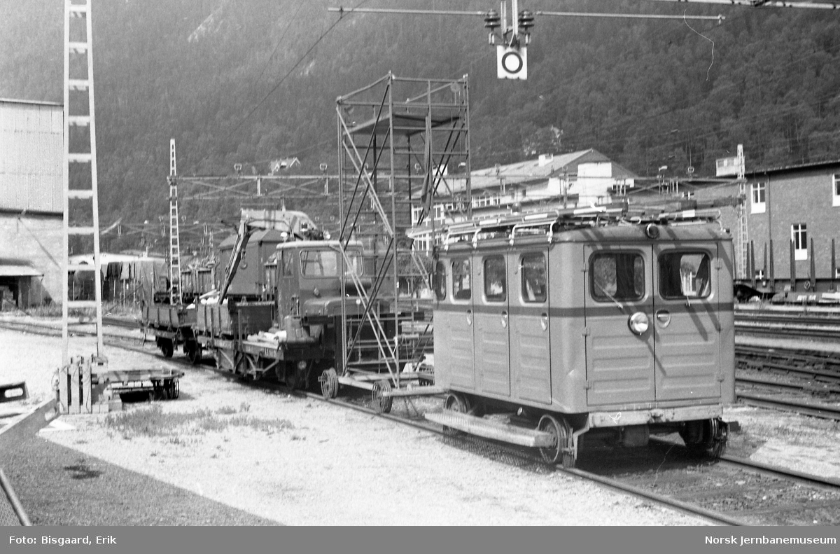 Diverse internmateriell på Rjukan stasjon