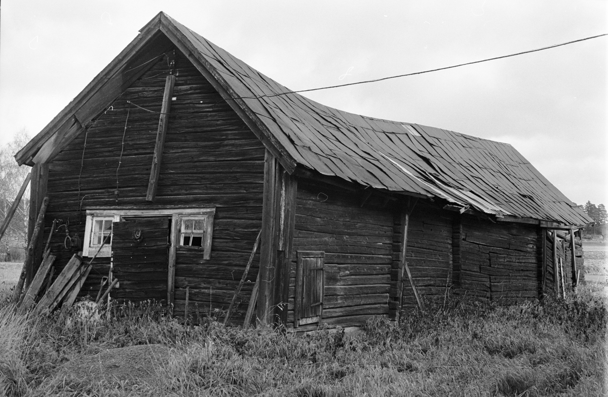Stall, Skogstibble 4:1, Skogs-Tibble socken, Uppland 1985