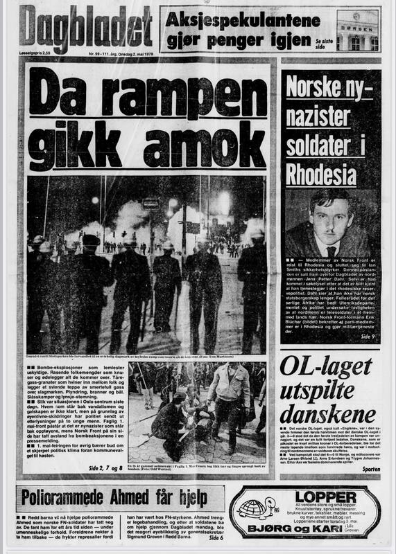 Dagbladet 1979 (Foto/Photo)