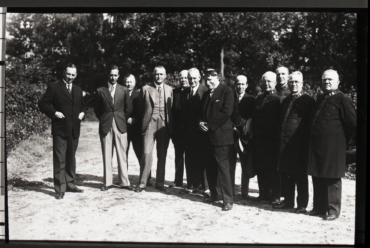 Minister Lagercrantz besök i Virsbo den 29 juli 1934.