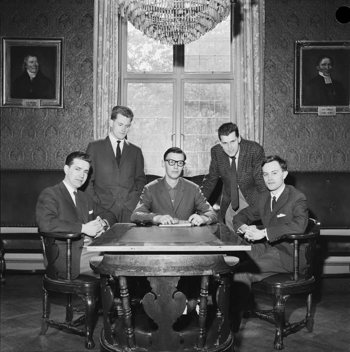 Ordförande i Sveriges Förenade Studentkårer, SFS, Uppsala 1962