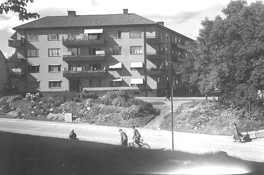 Exteriör av Bondegatan 20, Västerås.