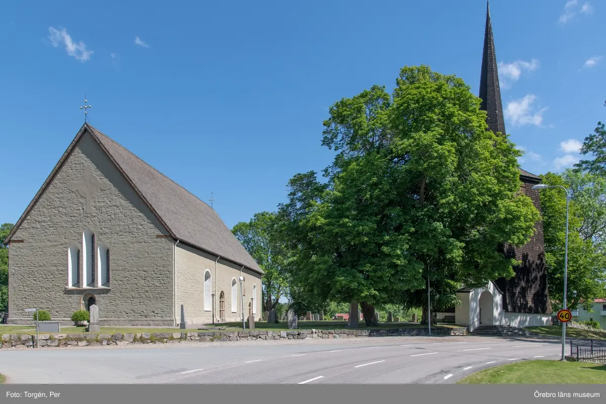 Sköllersta kyrka. - Örebro läns museum / DigitaltMuseum