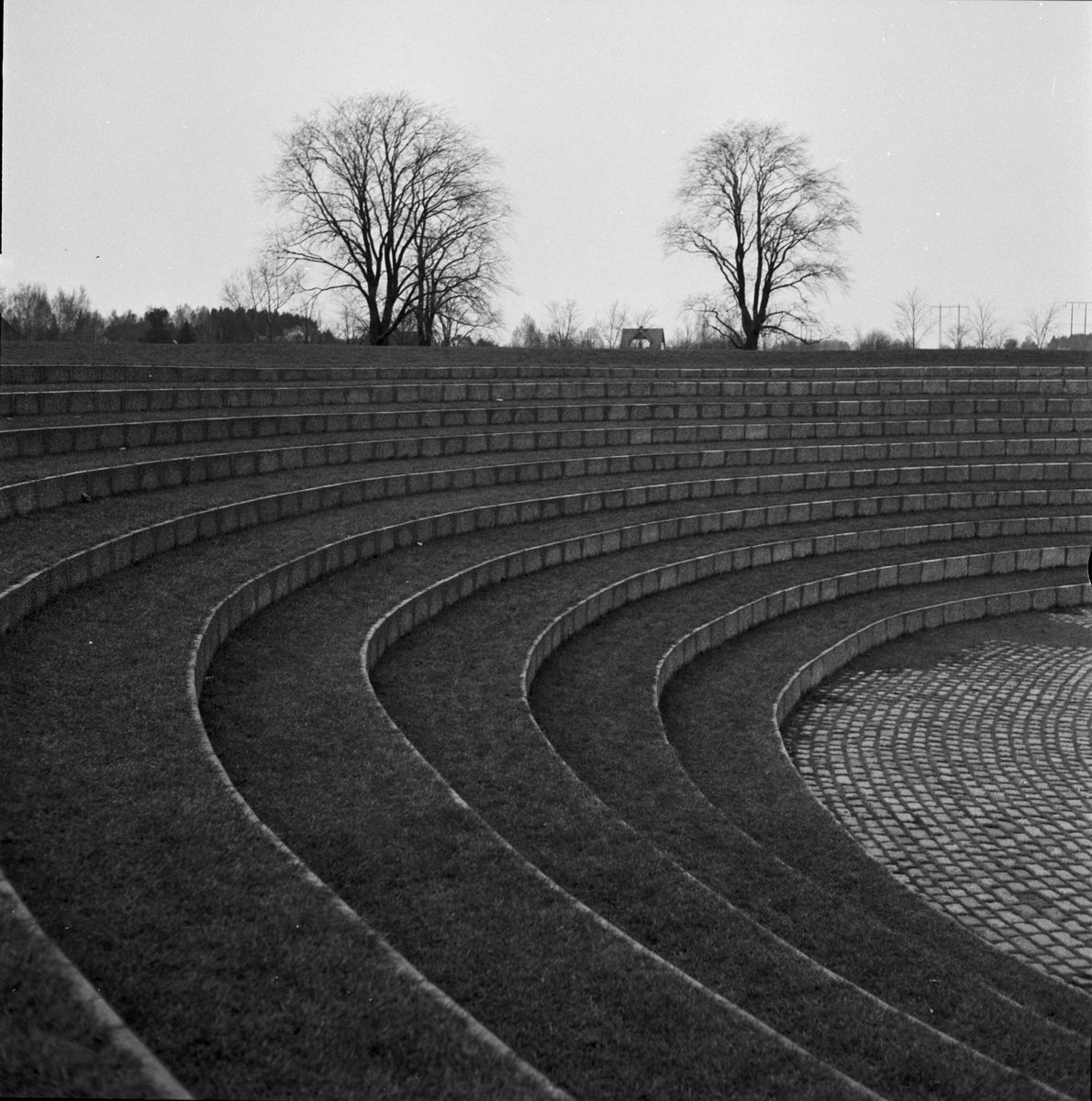 Källparkens amfiteater, Sala backe, Uppsala 1958
