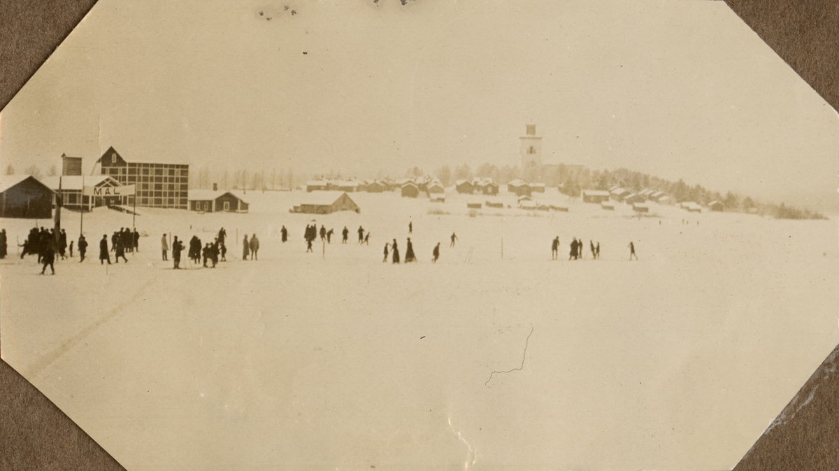 Text i fotoalbum: "Boden, vintern 1915".