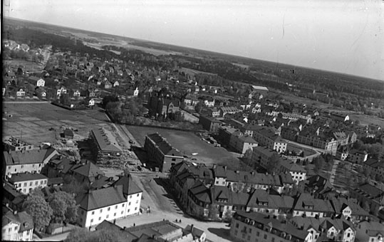 Utsikt från Domkyrkan i Västerås.