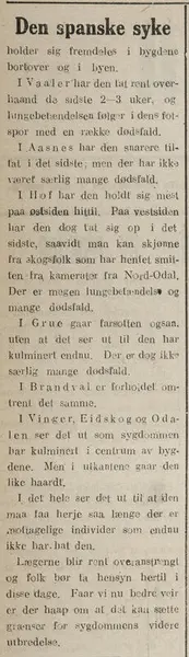 Indlandsposten, 11. november 1918