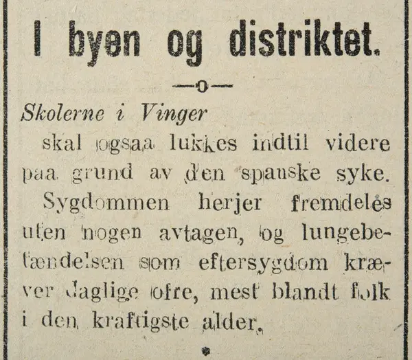 Indlandsposten, 24. oktober 1918